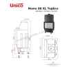 Камінна топка Unico NEMO 2B XL Modern Lift 15кВт
