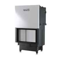 Каминная топка Unico NEMO 4 Raster LIFT, 21 кВт