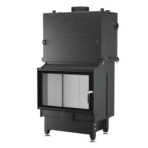 Камінна топка з водяним контуром Unico NEMO 4 Slim Raster Standard 20 кВт