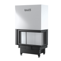 Каминная топка Unico NEMO 4B Slim Modern LIFT, 20кВт