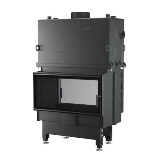 Двосторонній камін NEMO 9 DUO Raster 20кВт