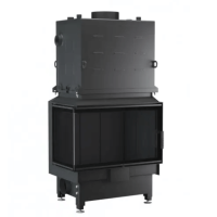 Камін Unico NEMO 4B Raster Standard 21кВт (подвійне скло)