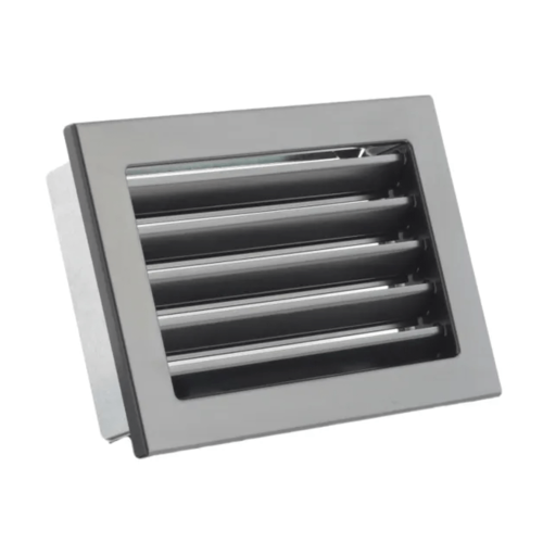 Решітка для каміна Ventlab 240x170 мм, чорна