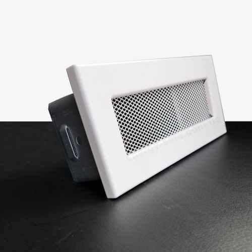 Решітка камінна без жалюзі VENTLAB 220x95, біла