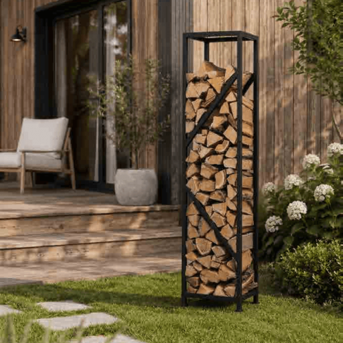 Дровница металлическая вертикальная Vican Vertical 400×300 мм