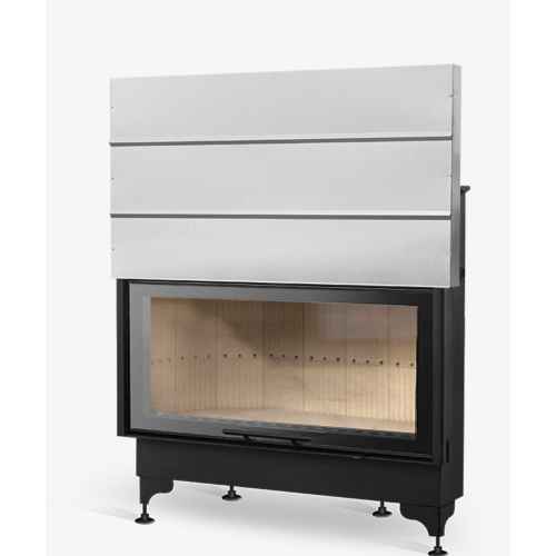Каминная топка Lechma W-400 Flat XL, 16,5 кВт