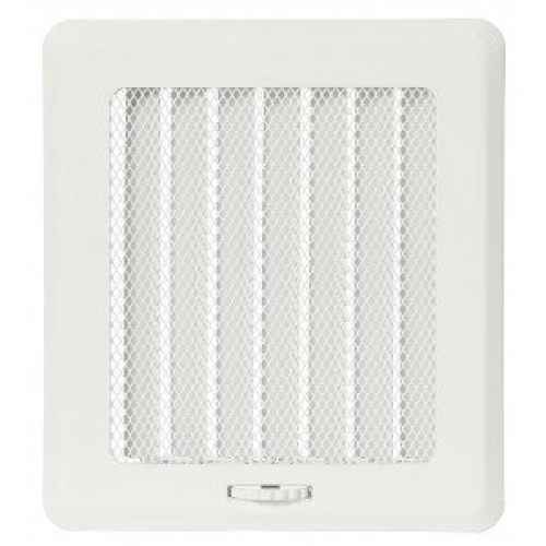 Металлическая решетка для камина Darco Рж2 light 195×175 мм белая