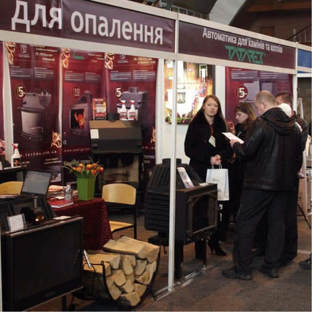 камины выставка 2014