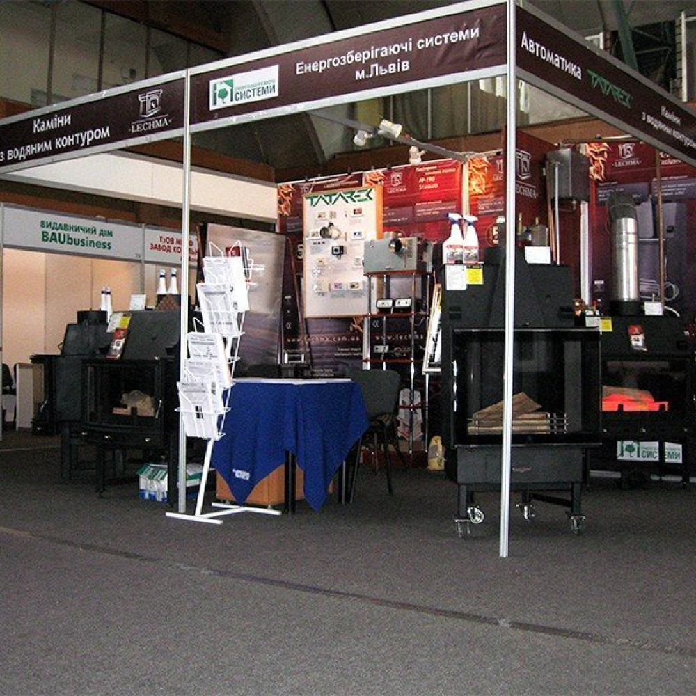 Камины лехма на БудэкспоОсень 2010