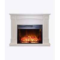 Каминокомплекты ArtiFlame BOSTON AF26, белый дуб