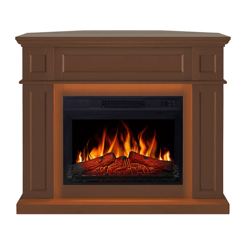 Каминокомплект ArtiFlame Linz AF23S коричневий с подсветкой