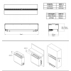 Электрокамин Dimplex Cassette 500 P SS подключение к воде, с дровами