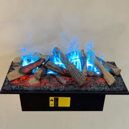 Электрокамин Dimplex Cassette 750 Multicolor R SS (без подключения к воде, с дровами)