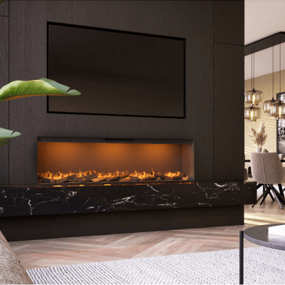 Електрокамін Faber by Dimplex E-Slim Linear 1700-450 фронтальний