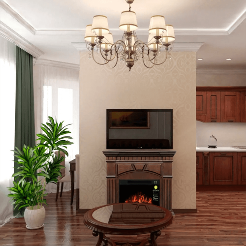 Каминокомплект ArtiFlame YORK AF23S ДУБ АНТИК 