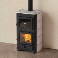 Печь с духовкой MBS THERMO VULKAN PLUS, 24кВт