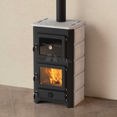 Печь с духовкой MBS THERMO VULKAN PLUS, 24кВт