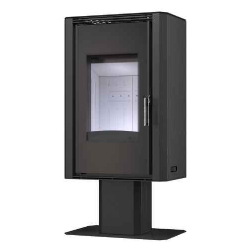 Стальная печь BOKAR Aston FD 4380, 9 кВт, белая футеровка