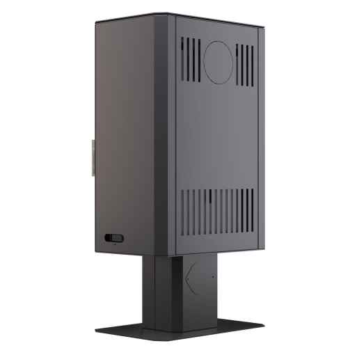 Стальная печь BOKAR Aston FD 4380, 9 кВт, белая футеровка