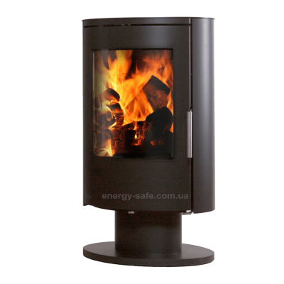 Овальная печь Ember Stove E16 Stahl 6кВт