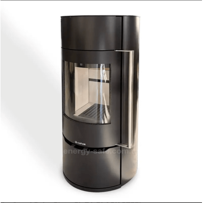 Камин-печь на дровах Color Stove Si_7 L BLACK STEEL