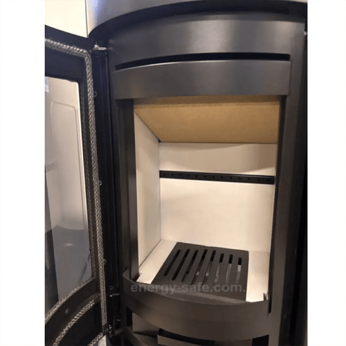 Камин-печь на дровах Color Stove Si_7 L BLACK STEEL