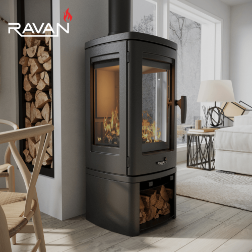 Чугунная печь Ravan Elara 10 кВт