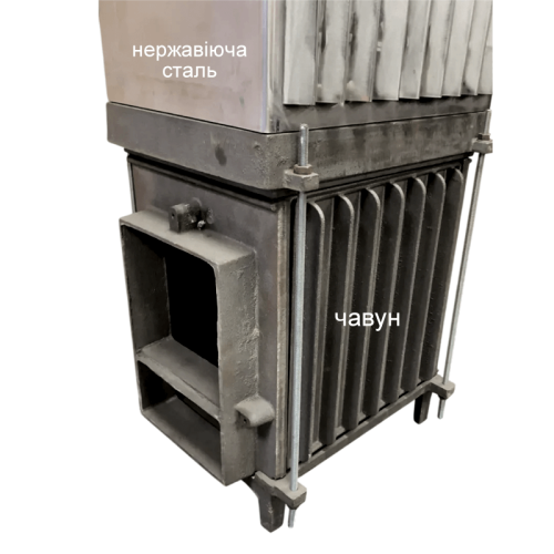 Дровяная печь для бани Карпаты 40м³